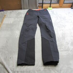 Rab Ascendor AS Pants Mens 27x31 Black Belted Waterproof Zip Leg Hike Softshell